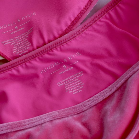 Kendall & Kylie Pink Montana Bikini Set - Picture 6 of 6